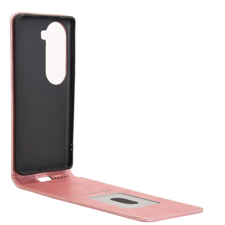 For vivo V40e / iQOO Z9s 5G Magnetic Vertical Flip Leather Phone Case