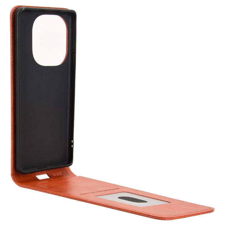 For vivo iQOO Z9s Pro / T3 Pro 5G India Magnetic Vertical Flip Leather Phone Case