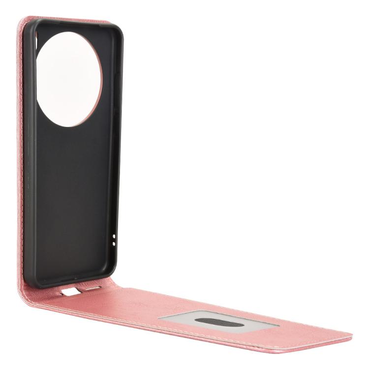 For vivo X200 5G Magnetic Vertical Flip Leather Phone Case
