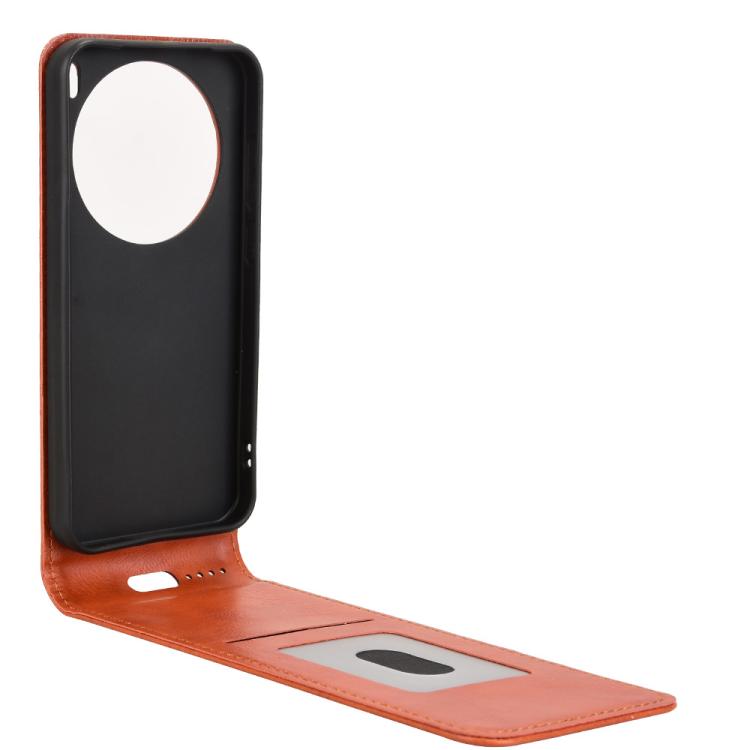 For vivo X200 Pro mini Magnetic Vertical Flip Leather Phone Case