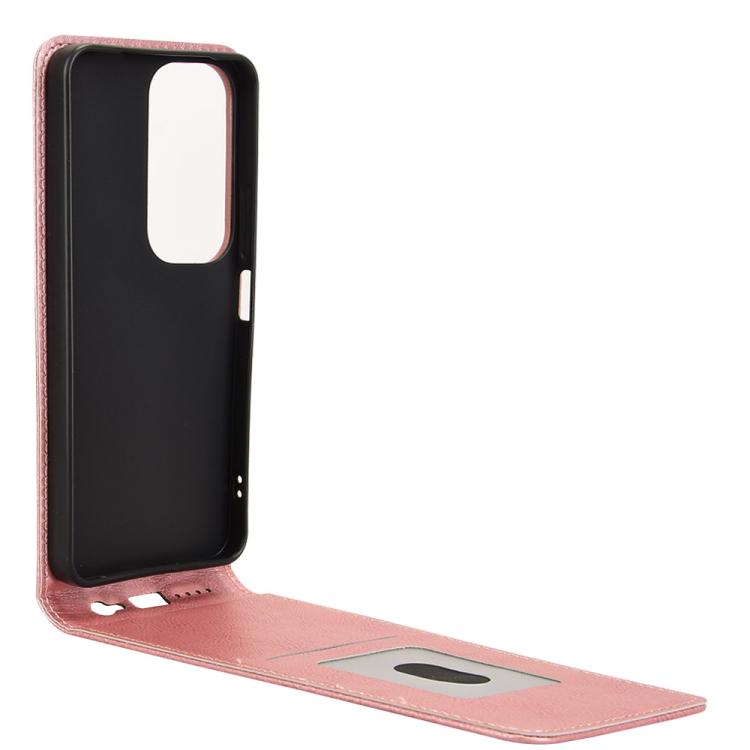 For vivo Y19s 4G Global / Y29 5G Indian Magnetic Vertical Flip Leather Phone Case