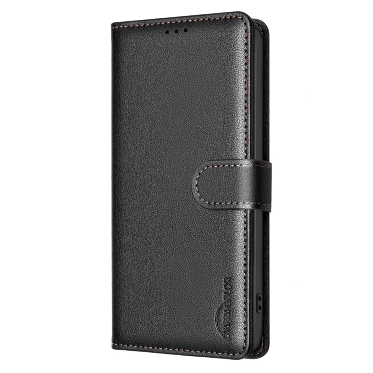 For Realme C75 4G Litchi Texture RFID Anti-theft Leather Phone Case