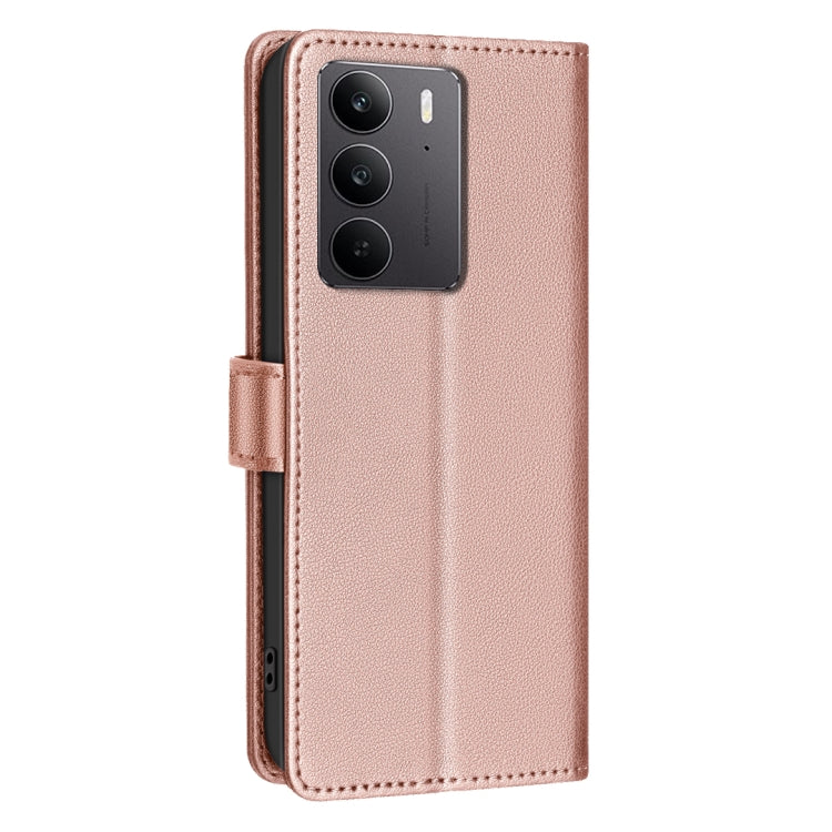For Realme C75 4G Litchi Texture RFID Anti-theft Leather Phone Case