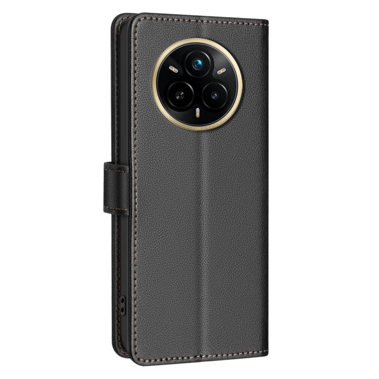 For Realme 14 Pro Litchi Texture RFID Anti-theft Leather Phone Case