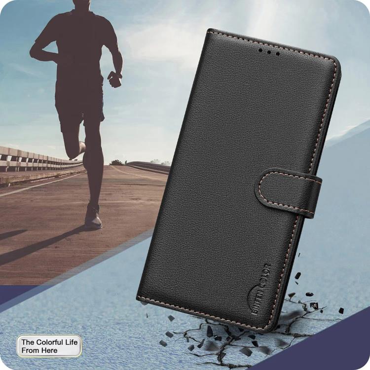 For Realme P3 Pro 5G Litchi Texture RFID Anti-theft Leather Phone Case