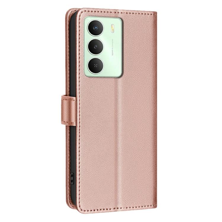 For Realme 14x 5G Litchi Texture RFID Anti-theft Leather Phone Case