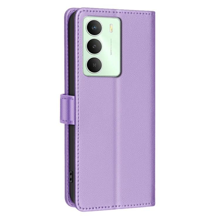 For Realme 14x 5G Litchi Texture RFID Anti-theft Leather Phone Case