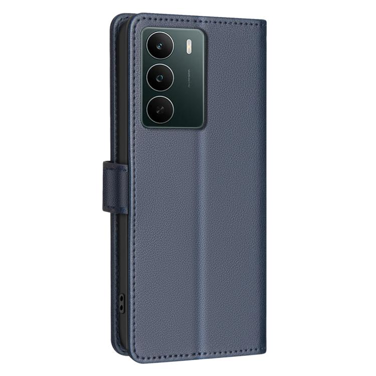 For Realme C71 4G Global Litchi Texture RFID Anti-theft Leather Phone Case