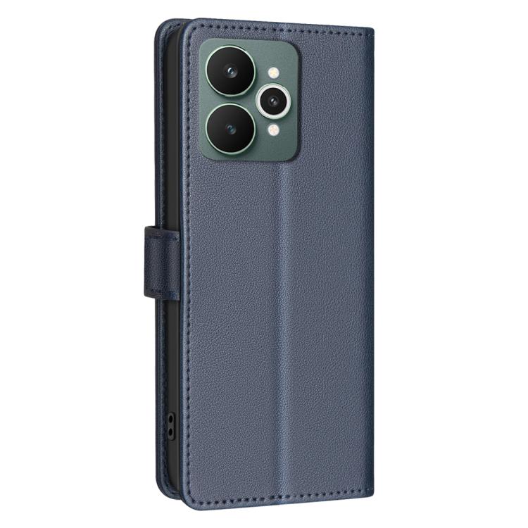 For Realme 15 5G Litchi Texture RFID Anti-theft Leather Phone Case