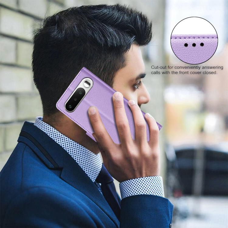 For Realme 16 5G Litchi Texture RFID Anti-theft Leather Phone Case