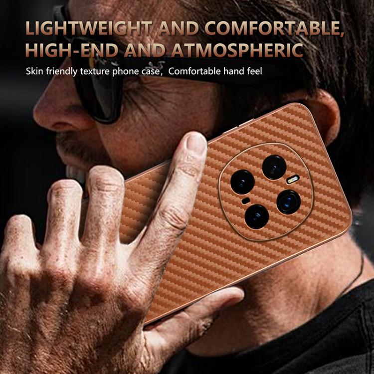 For Honor Magic7 Pro AZNS Electroplated Edge Carbon Fiber Texture Phone Case