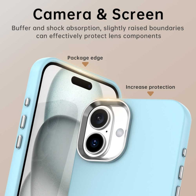 For iPhone 16 Plus Colorful Series Shockproof Phone Case