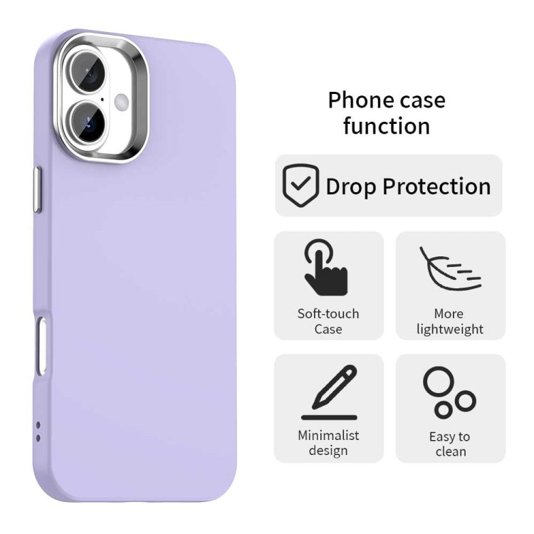 For iPhone 16 Plus Colorful Series Shockproof Phone Case
