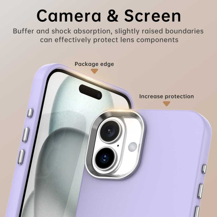 For iPhone 16 Plus Colorful Series Shockproof Phone Case
