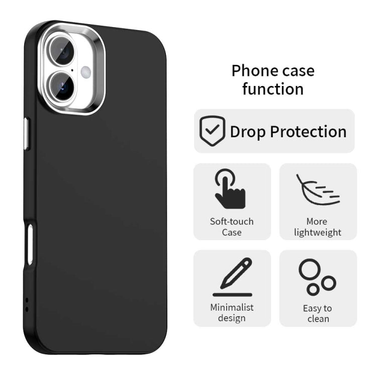 For iPhone 16 Colorful Series Shockproof Phone Case