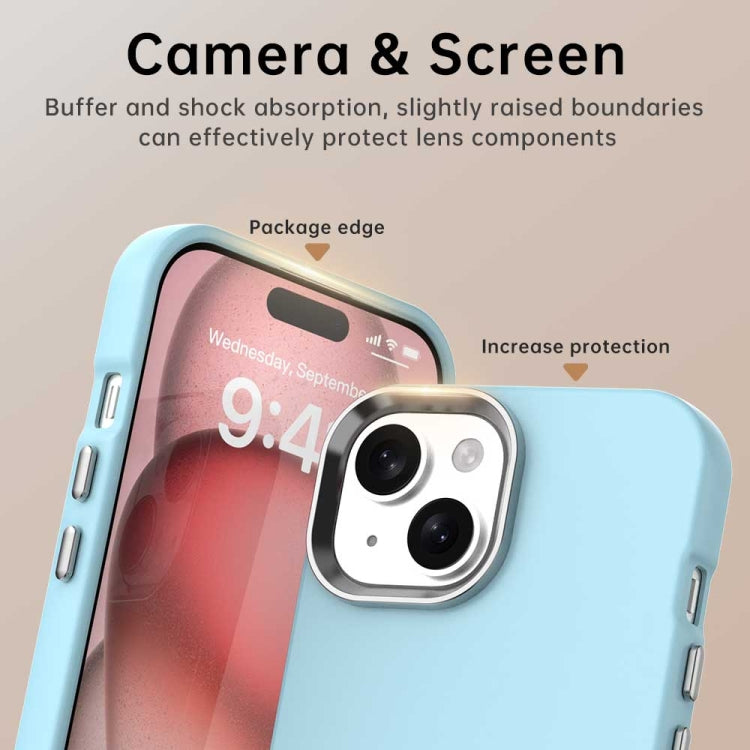 For iPhone 15 Colorful Series Shockproof Phone Case