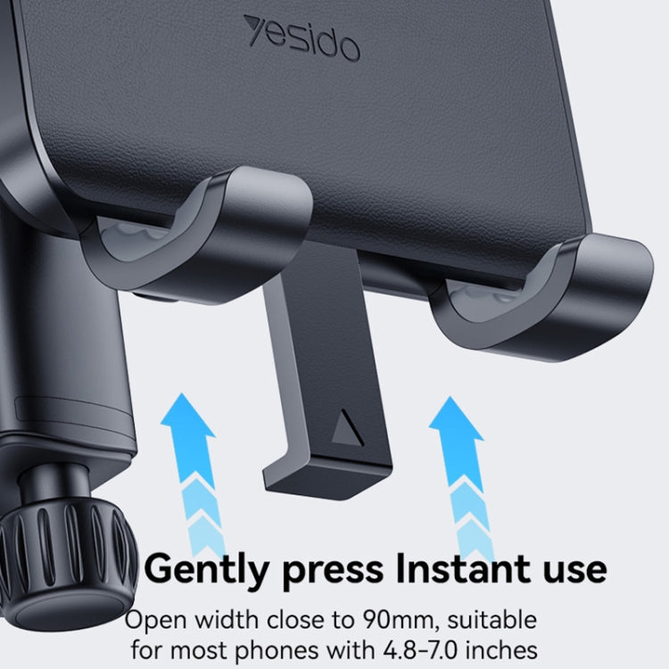 Yesido C240 Car Rotatable Air Vent Phone Holder for Mercedes Benz - Black