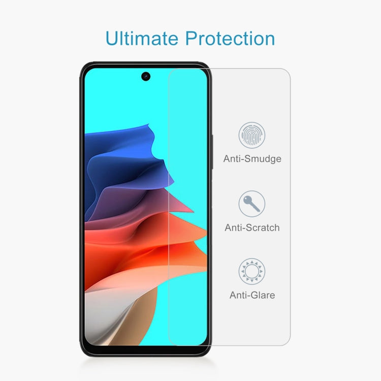 For Philips S6206 10pcs 0.26mm 9H 2.5D Tempered Glass Film
