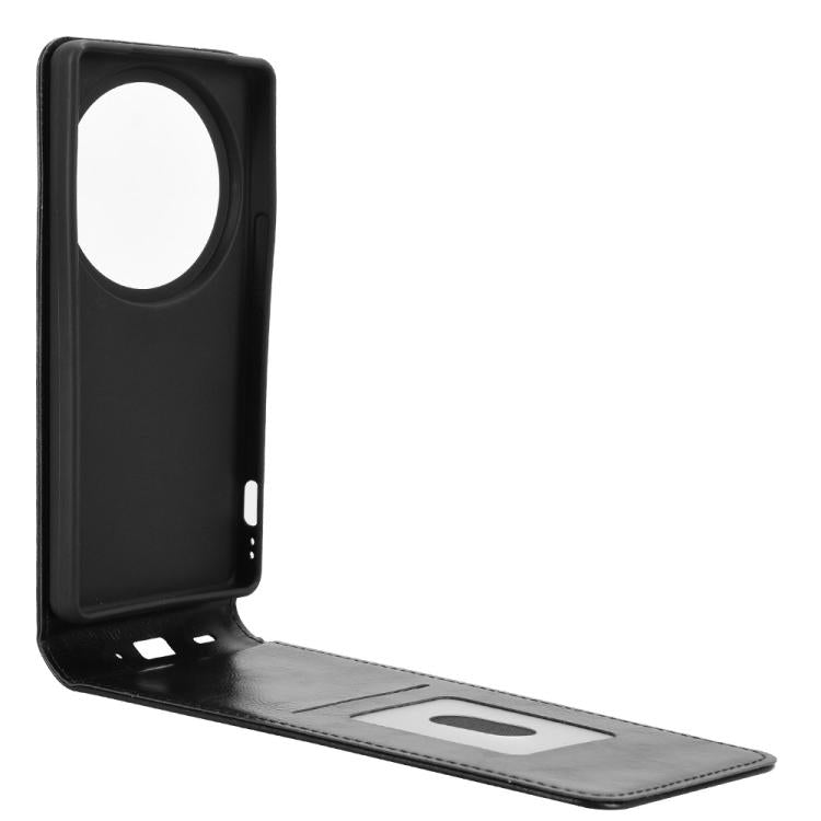 For Sharp Aquos R9 Pro Magnetic Vertical Flip Leather Phone Case