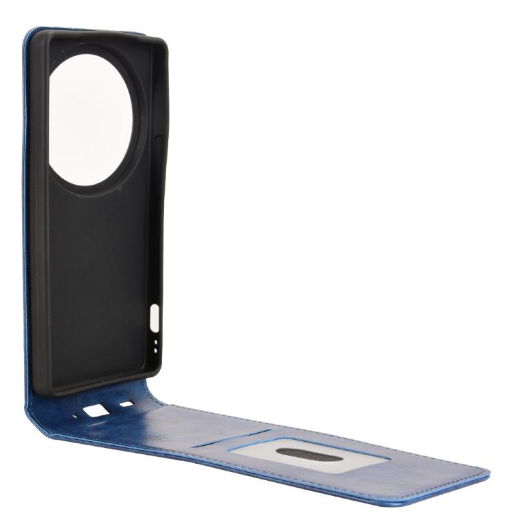 For Sharp Aquos R9 Pro Magnetic Vertical Flip Leather Phone Case