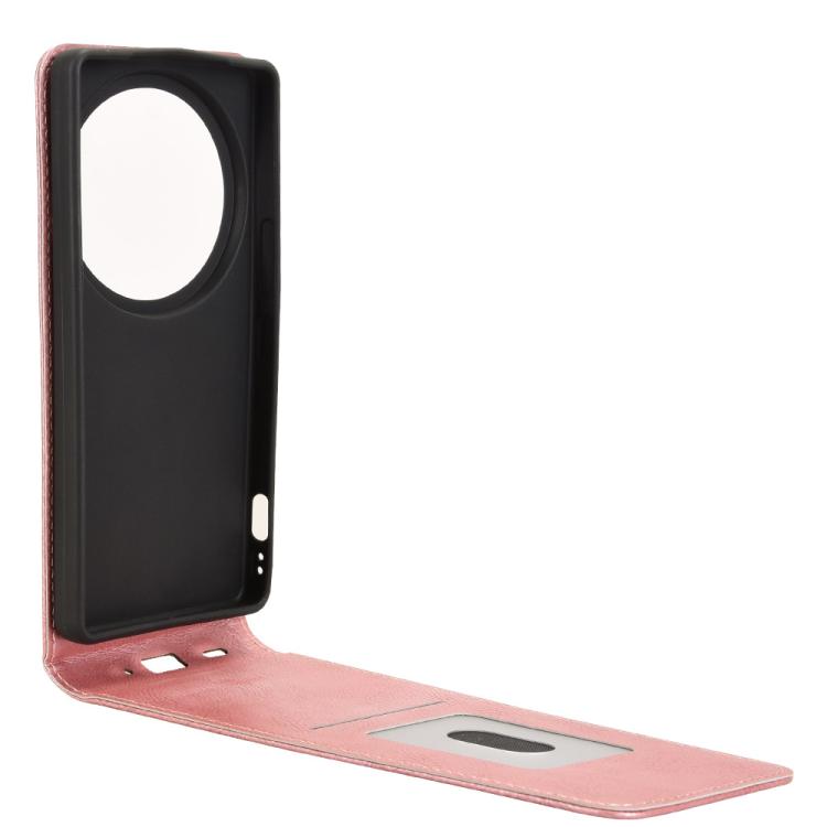 For Sharp Aquos R9 Pro Magnetic Vertical Flip Leather Phone Case