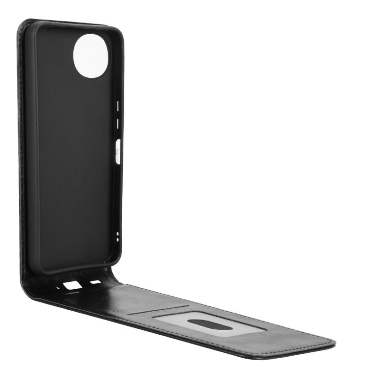 For Sharp Aquos Wish4 Magnetic Vertical Flip Leather Phone Case