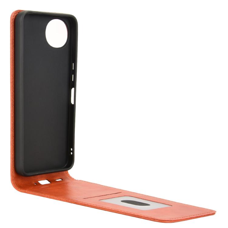 For Sharp Aquos Wish4 Magnetic Vertical Flip Leather Phone Case