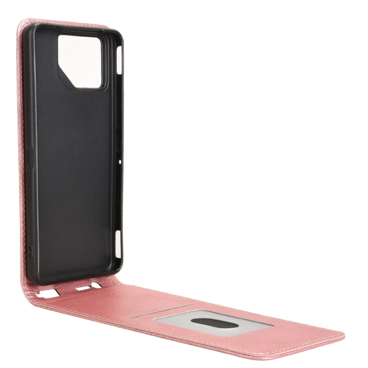 For ASUS ROG Phone 8 / 8 Pro Magnetic Vertical Flip Leather Phone Case