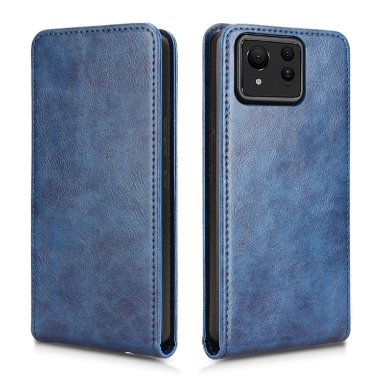 For ASUS Zenfone 11 Ultra Magnetic Vertical Flip Leather Phone Case