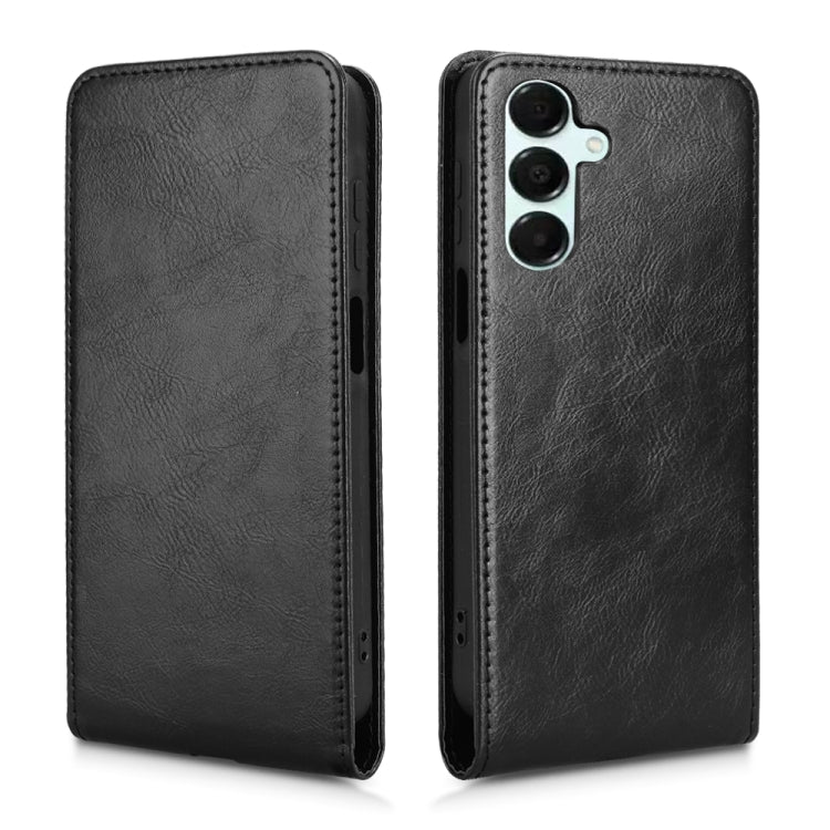For Samsung Galaxy A16 Magnetic Vertical Flip Leather Phone Case