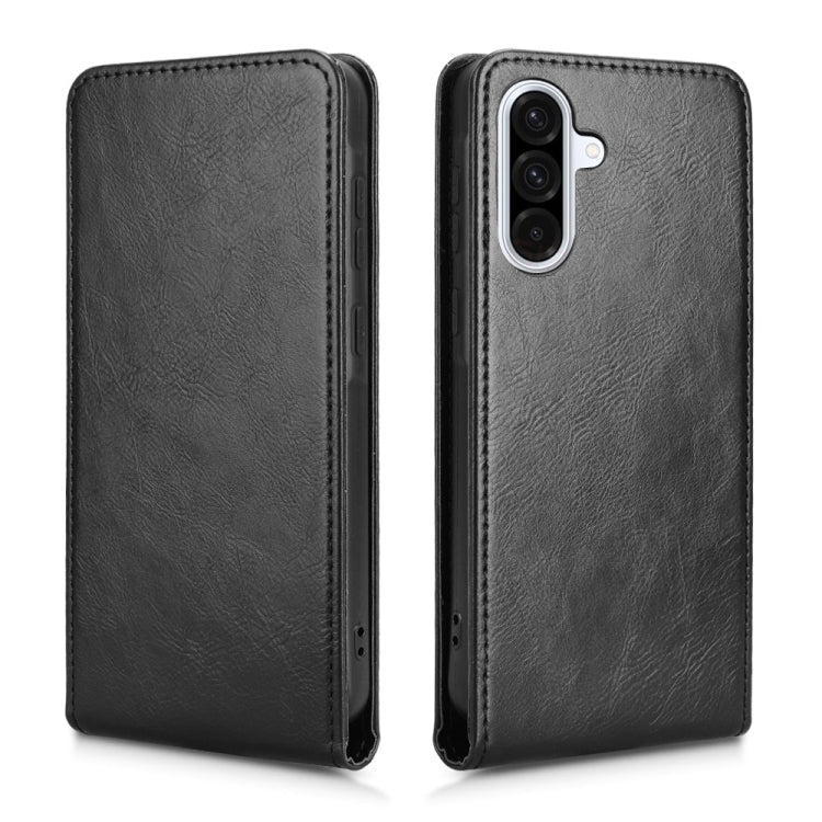 For Samsung Galaxy A36 5G Magnetic Vertical Flip Leather Phone Case