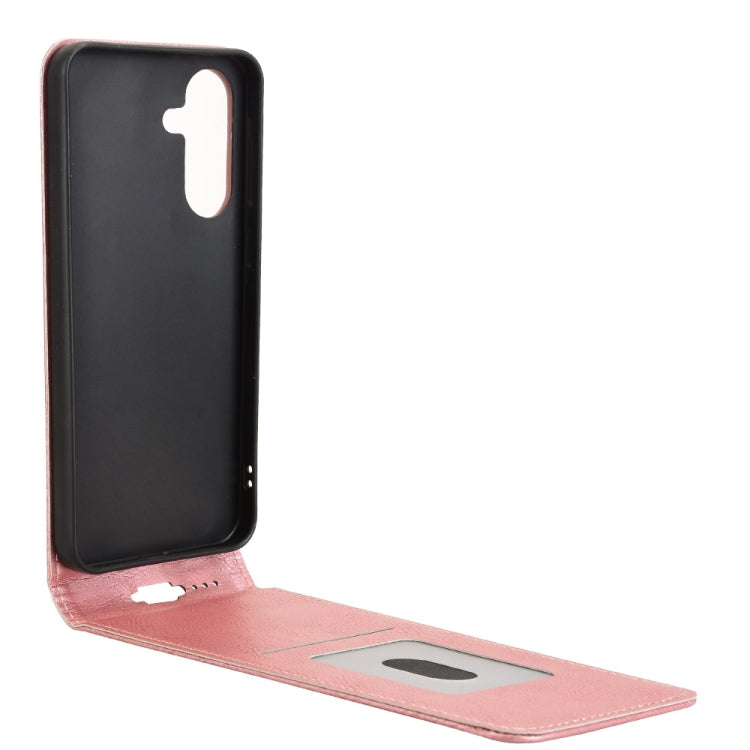 For Samsung Galaxy A36 5G Magnetic Vertical Flip Leather Phone Case