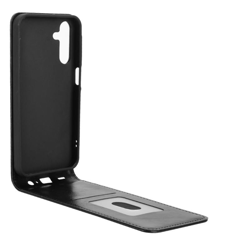 For Samsung Galaxy A15 5G / 4G Magnetic Vertical Flip Leather Phone Case