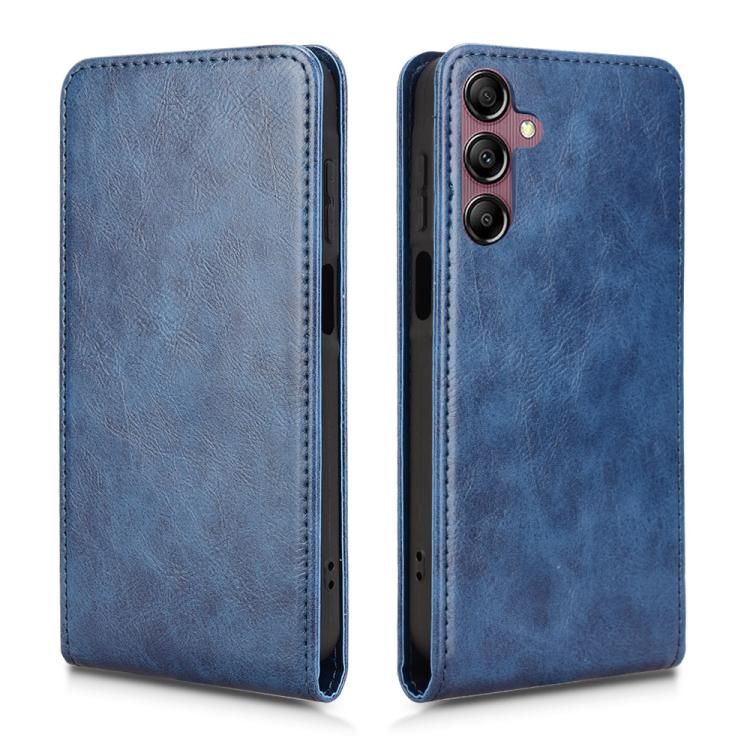 For Samsung Galaxy A15 5G / 4G Magnetic Vertical Flip Leather Phone Case