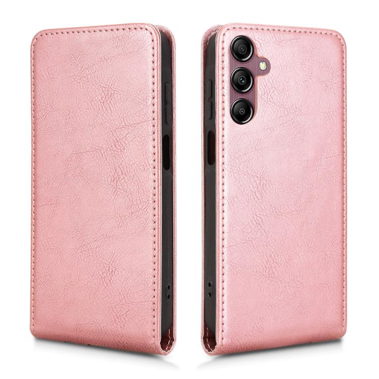 For Samsung Galaxy A15 5G / 4G Magnetic Vertical Flip Leather Phone Case