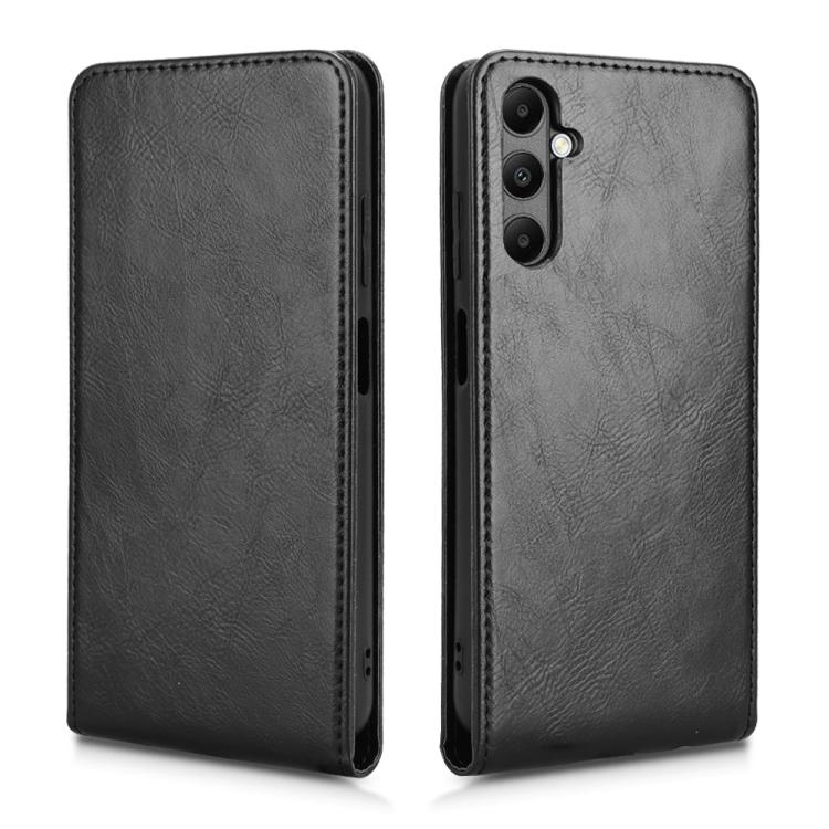 For Samsung Galaxy A05s / M14 4G Magnetic Vertical Flip Leather Phone Case