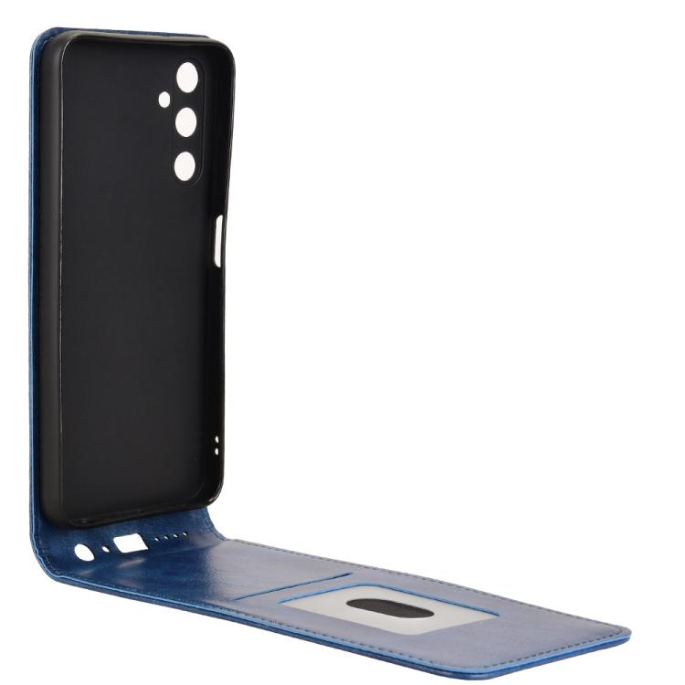 For Samsung Galaxy A05s / M14 4G Magnetic Vertical Flip Leather Phone Case