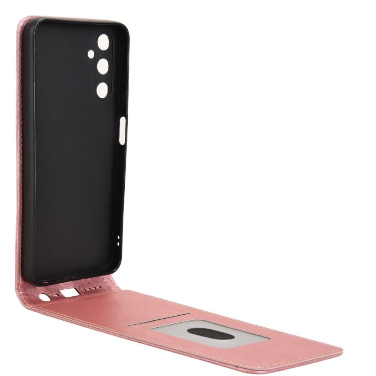For Samsung Galaxy A05s / M14 4G Magnetic Vertical Flip Leather Phone Case