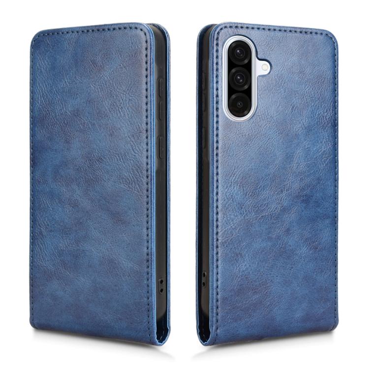 For Samsung Galaxy A56 5G Magnetic Vertical Flip Leather Phone Case