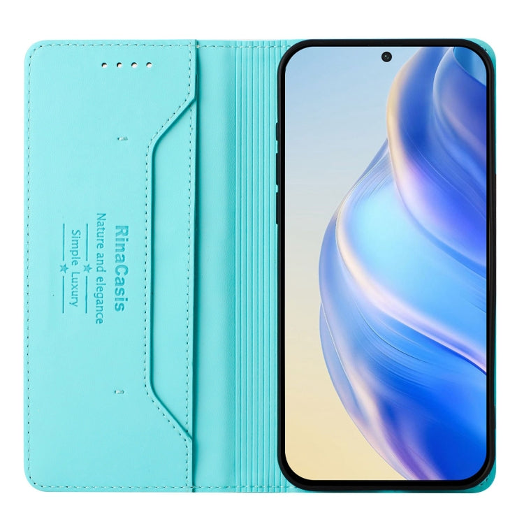 For Google Pixel 7 Pro RC01 Dual-Folded Magnetic Suction RFID Leather Phone Case