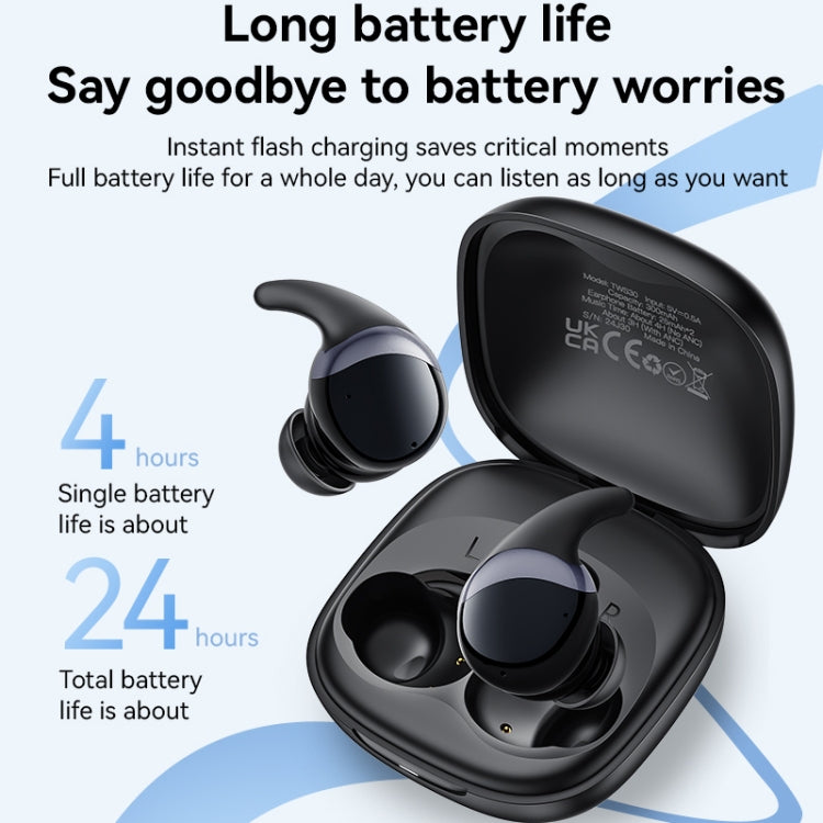 Yesido TWS30 ANC Active Noise Reduction TWS Bluetooth Earphone - Black