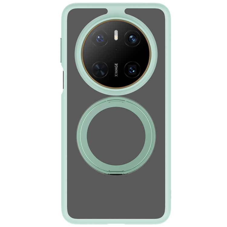For Huawei Mate 70 Frosted 360 Degree Rotating Holder Phone Case