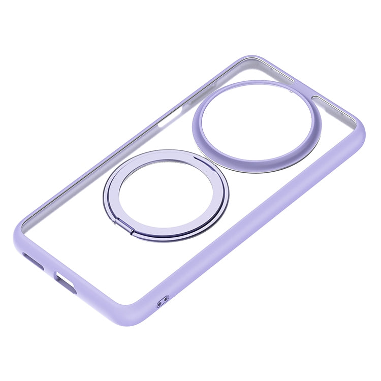 For Huawei Mate 70 Frosted 360 Degree Rotating Holder Phone Case