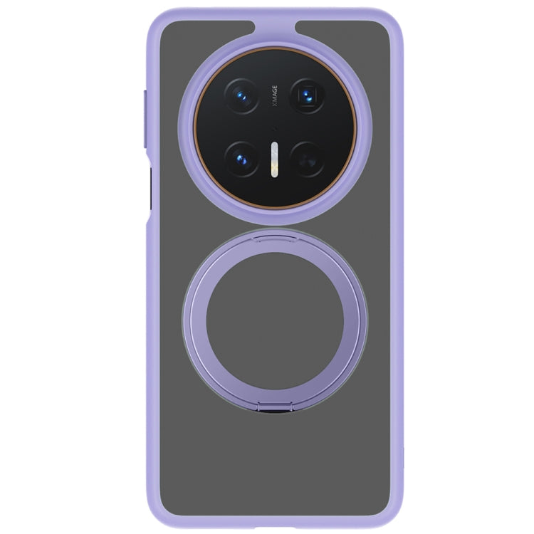 For Huawei Mate 70 Pro / 70 Pro+ Frosted 360 Degree Rotating Holder Phone Case