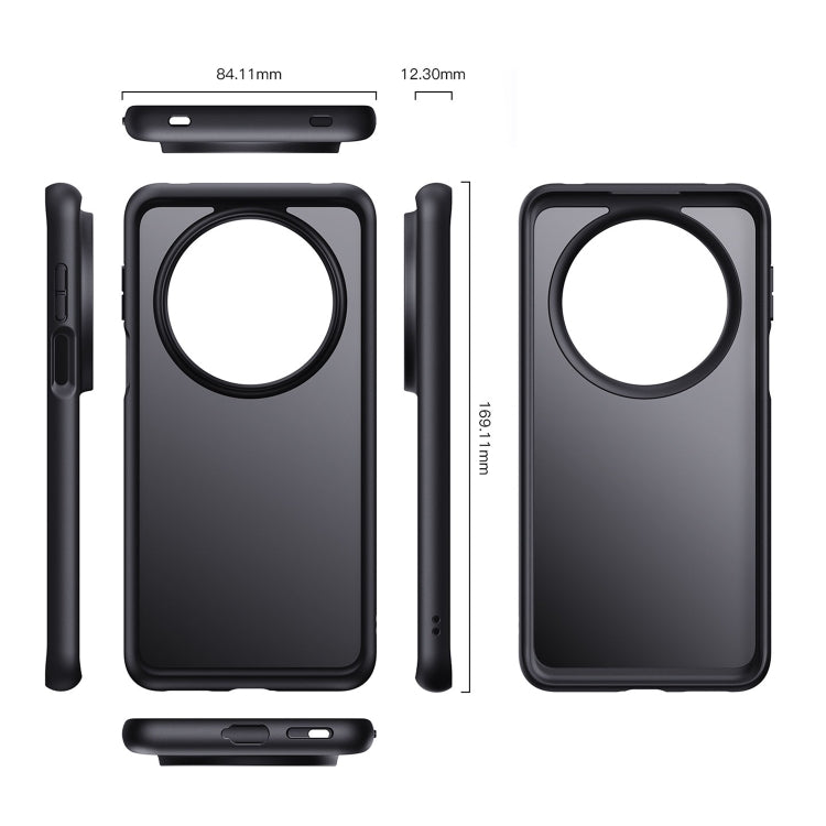 For Huawei Mate 70 Skin Feel PC Hybrid TPU Phone Case