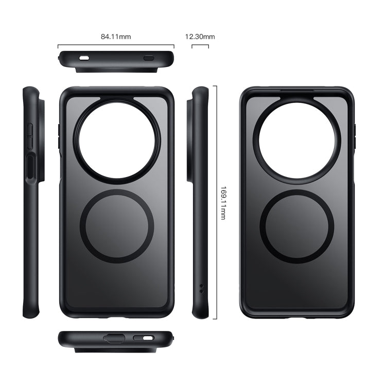 For Huawei Mate 70 Pro / 70 Pro+ Skin Feel MagSafe PC Hybrid TPU Phone Case