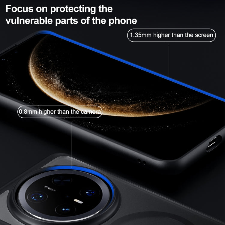 For Huawei Mate 70 Skin Feel MagSafe PC Hybrid TPU Phone Case