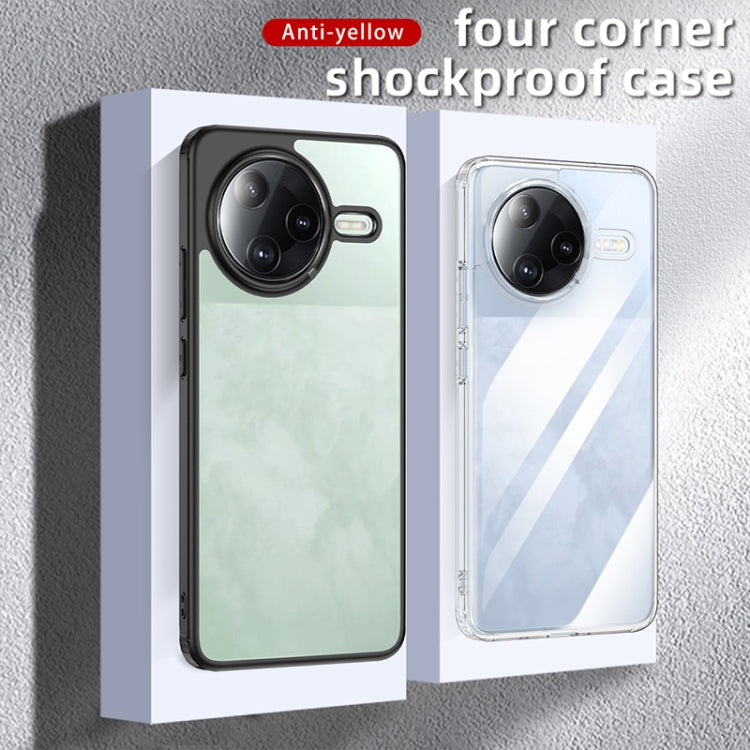 For Redmi K80 Armor Clear TPU Hard PC Phone Case