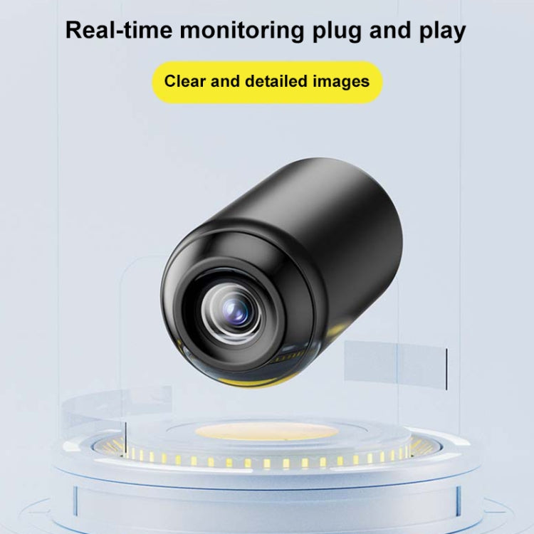 Indoor HD Night Vision Wireless WiFi Surveillance Camera, Memory Card:without