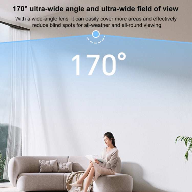 Indoor HD Night Vision Wireless WiFi Surveillance Camera, Memory Card:64GB